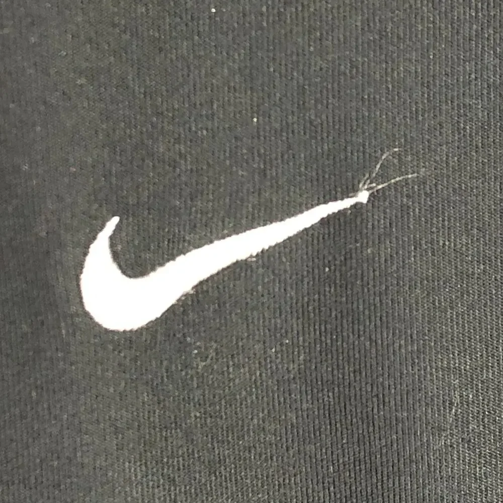 Nike Dri-FIT Filament Running Tights 332926-010 Mens XL Black Ankle Zip EUC